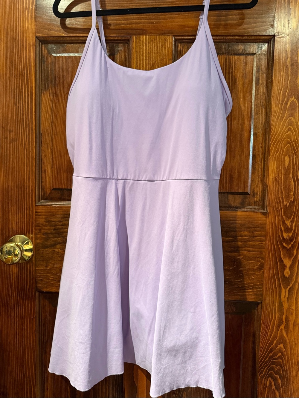 HALARA Lilac Spaghetti-Strap Casual Dress